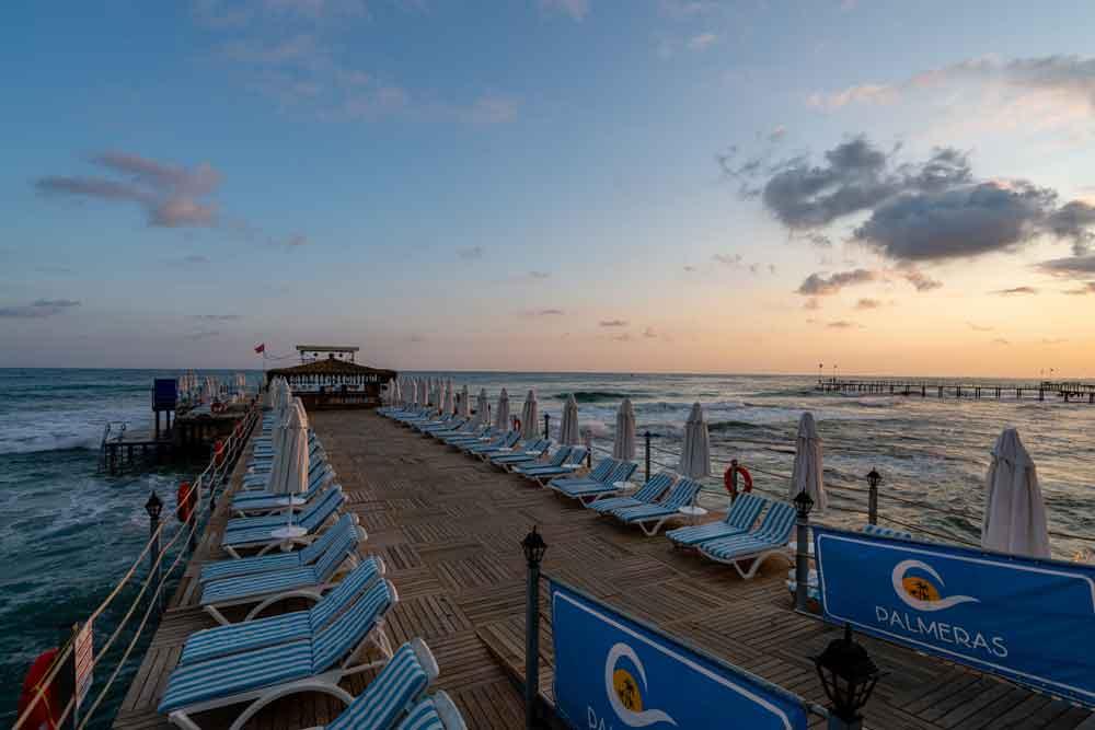 Palmeras Beach Hotel Ultra All Inclusive Konaklı Exterior foto