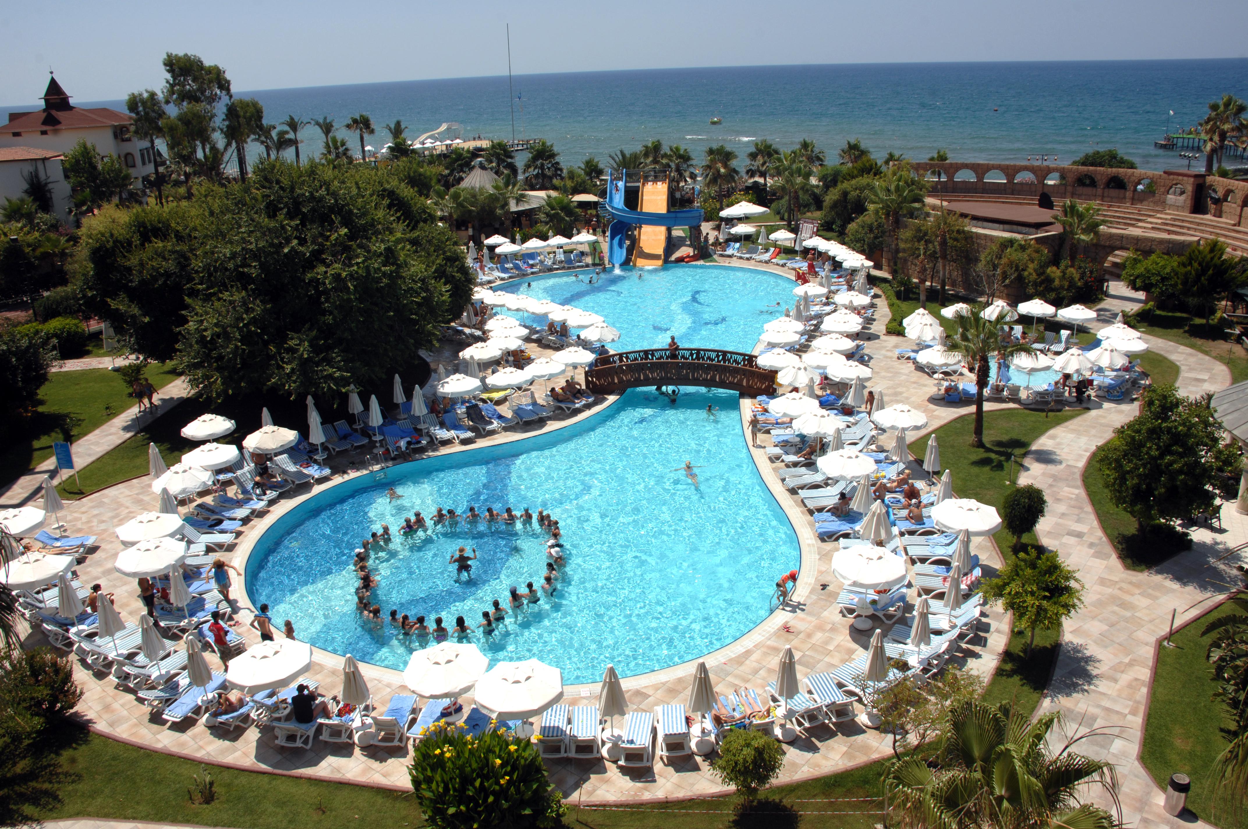 Palmeras Beach Hotel Ultra All Inclusive Konaklı Exterior foto