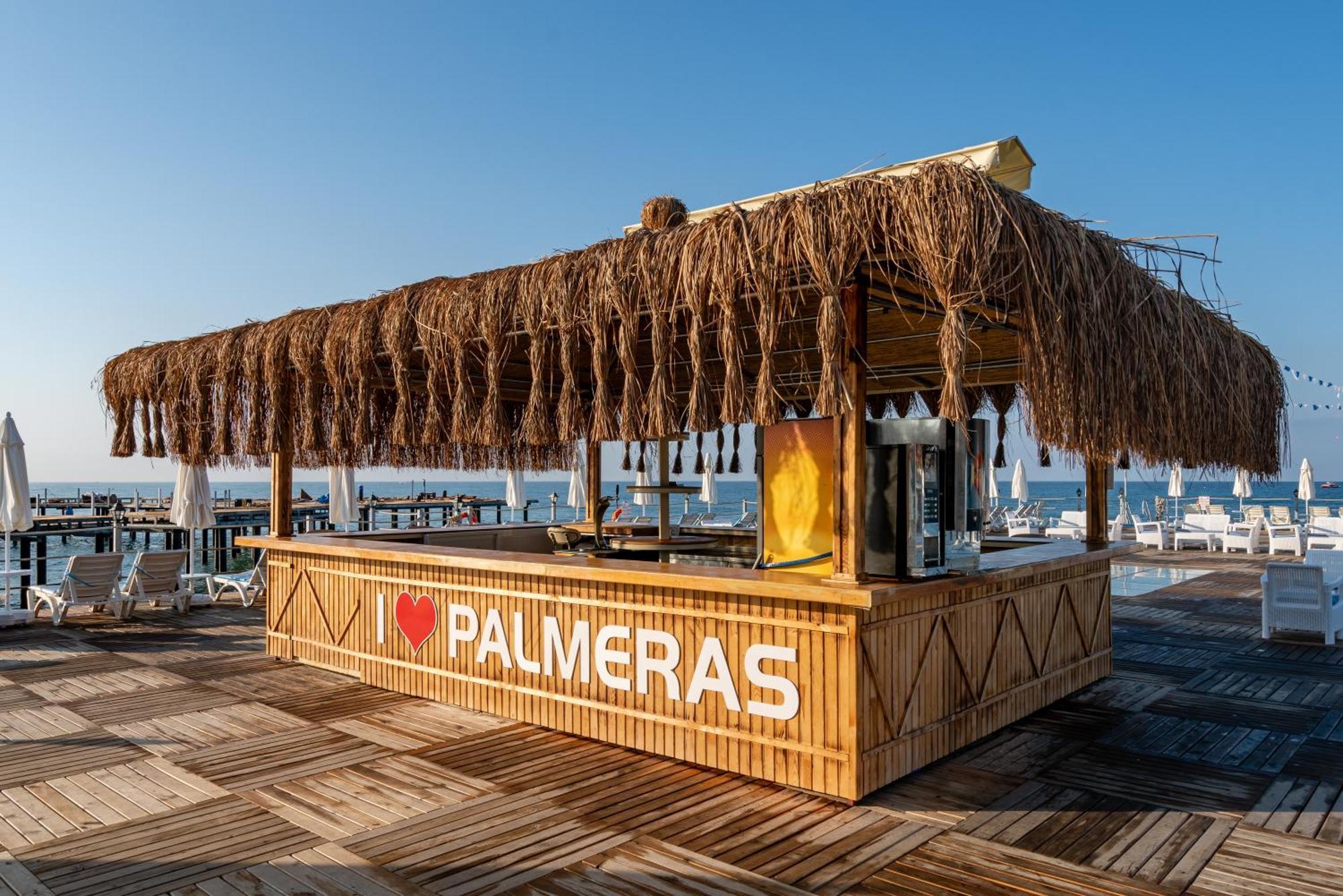Palmeras Beach Hotel Ultra All Inclusive Konaklı Exterior foto